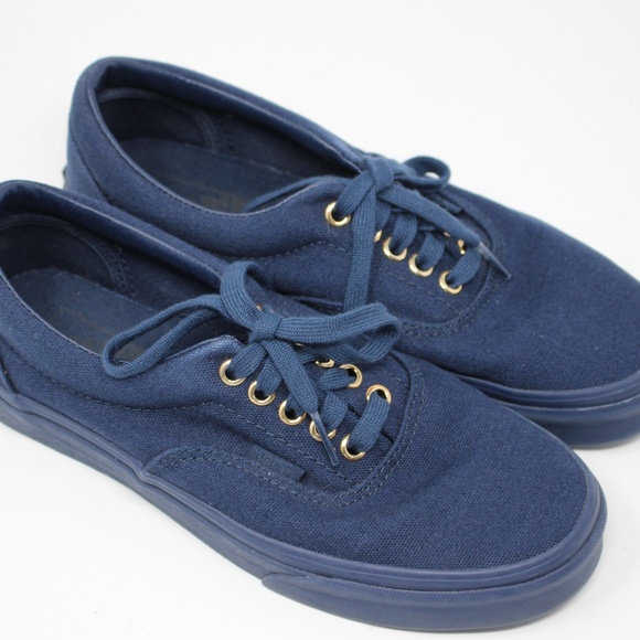 vans era gold mono nautical blue